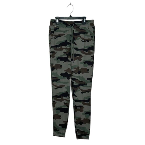 BB Dakota green brown camo pull on sweatpants size Small - Picture 1 of 10